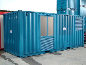 Container modificato per uso abitativo