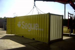 Container modificato per esposizione