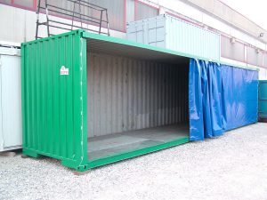 Container modificato per uso magazzino