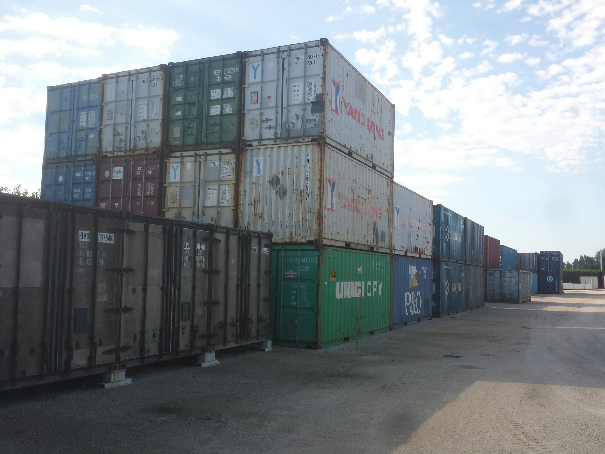 Containers usati ad uso magazzino in pronta consegna a prezzi vantaggiosi